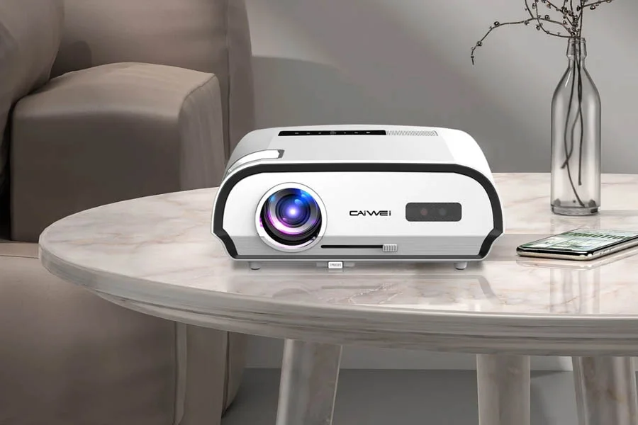 home theater projector and screen